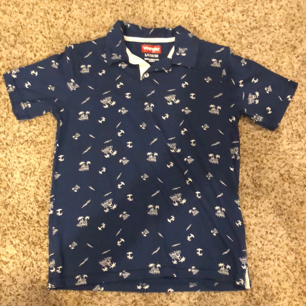 Boys Wrangler sleeve shirt polo shirt